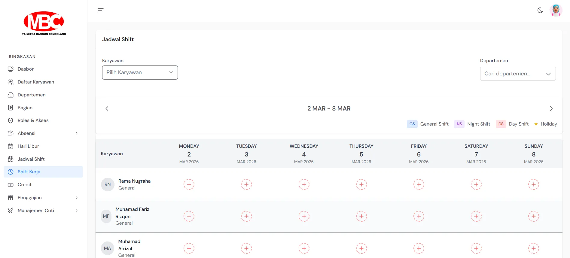 HR and Compro System